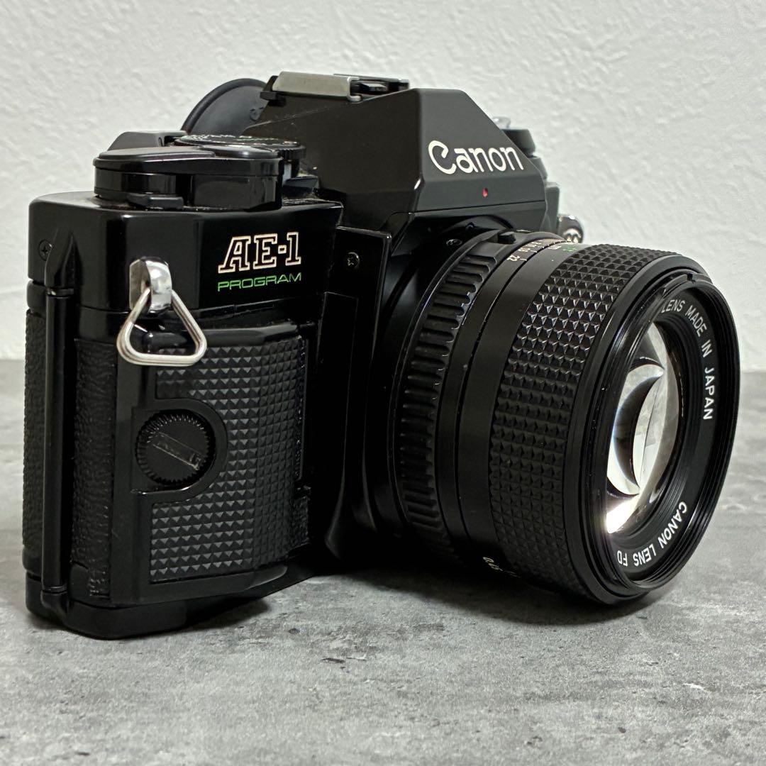 ⭐️美品⭐️モルト交換済⭐️Canon AE-1 PROGRAM ＋50mm F1.4