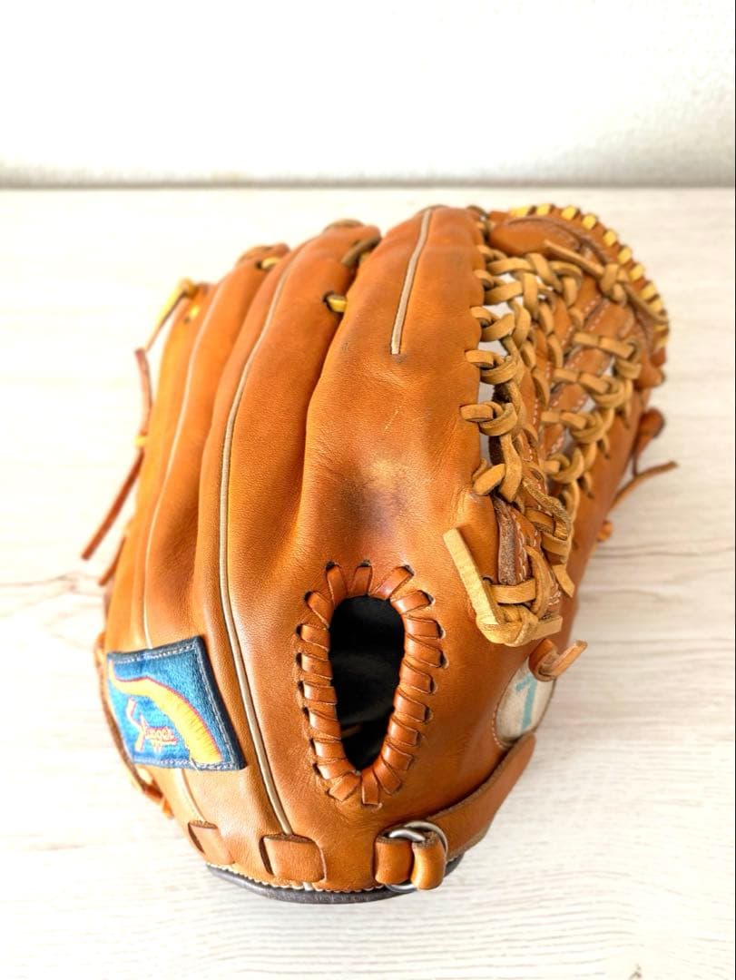 【美品良型】久保田スラッガー　オーダー　軟式グローブ　外野手用