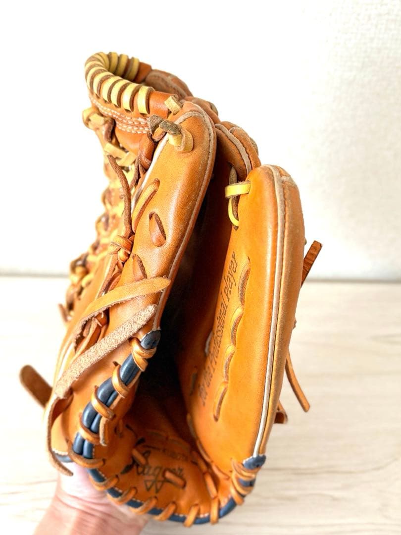 【美品良型】久保田スラッガー　オーダー　軟式グローブ　外野手用