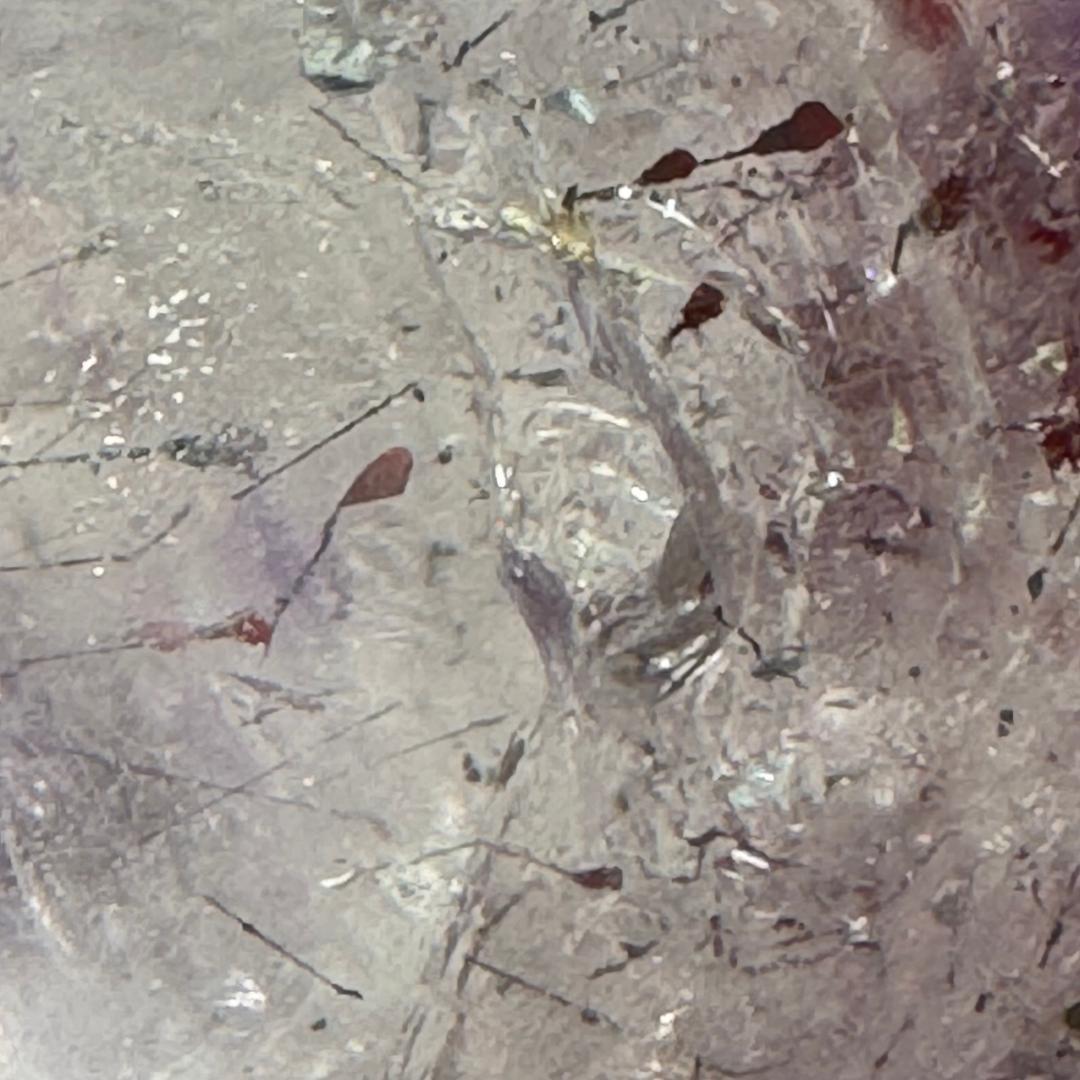 奇跡の水入り丸玉46.5㎜　1点物◇スーパーセブン（セイクリッドセブン）◇