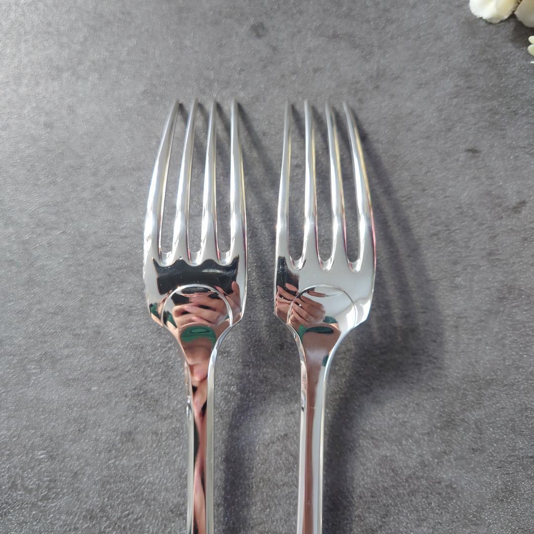 美品 クリストフル クリュニー デザートフォーク 2点