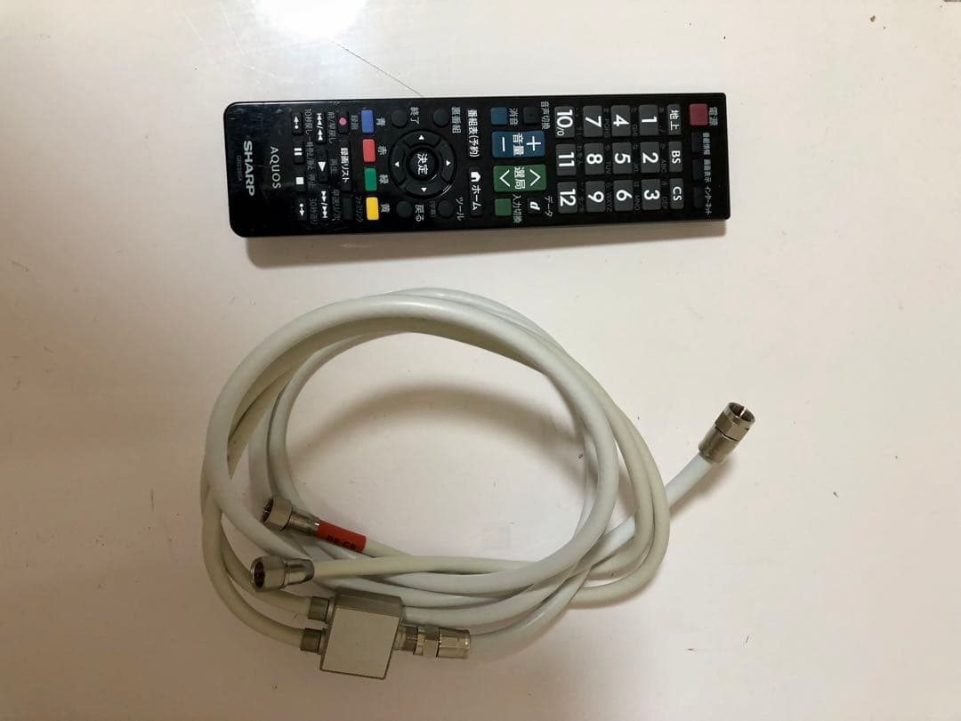 SHARP 40インチ 液晶テレビ AQUOS HDD録画○ スタンド付き