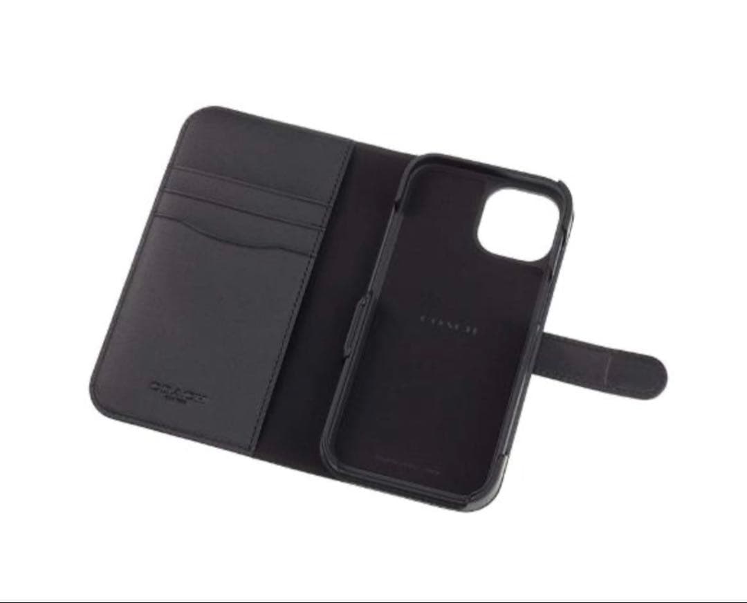 iPhone15 コーチ（R）ブックタイプケース