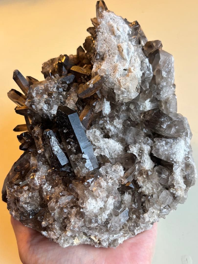 神官サイズ【ブラジル産モリオンクォーツ】