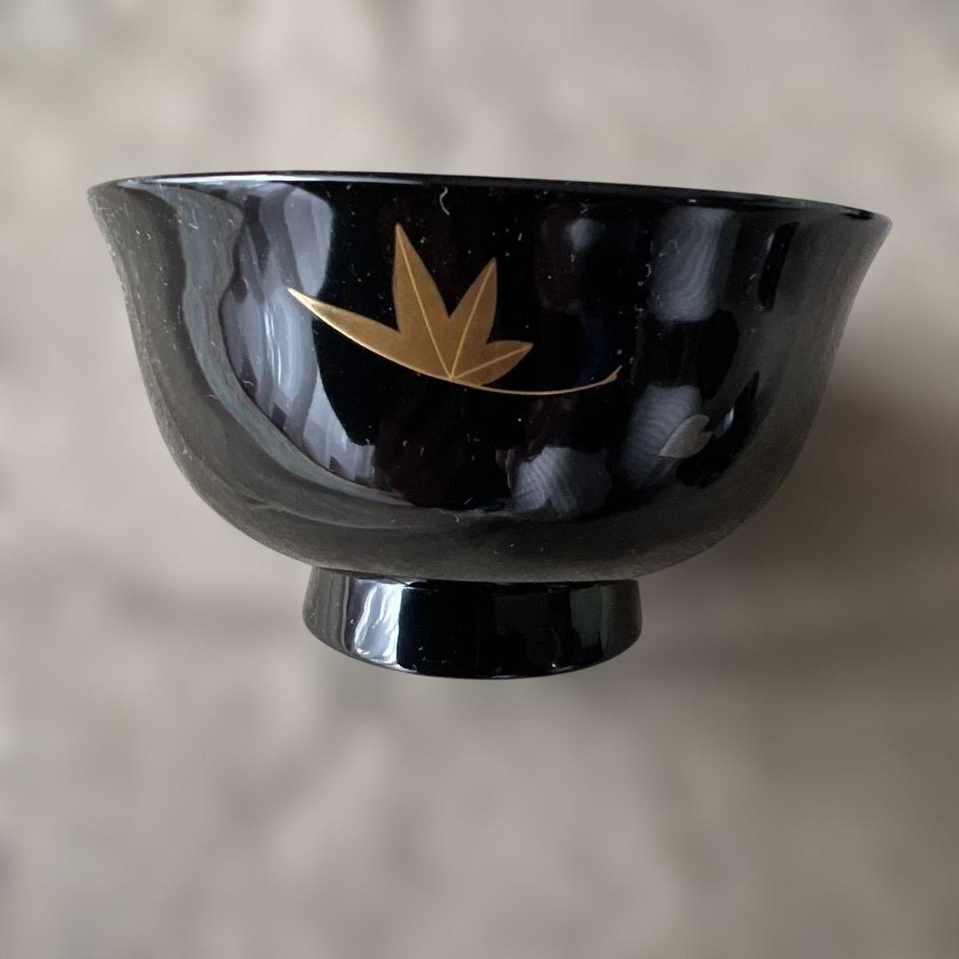 木製生地輪島塗　春秋蒔絵吸物椀