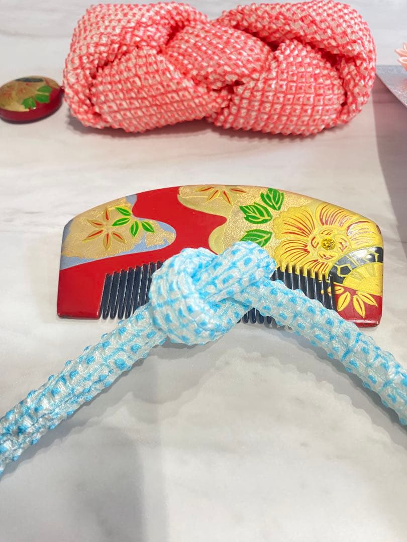 美品【京都おはりばこ】七五三用ヘアアクセサリーセット