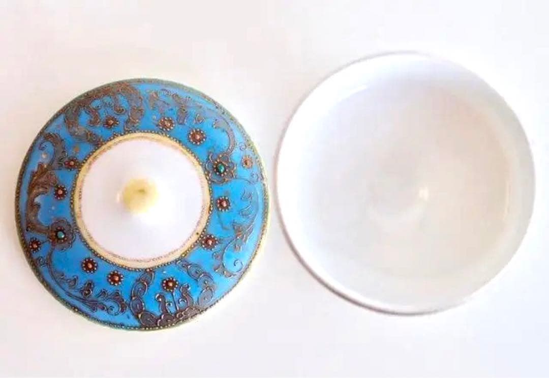 里帰りオールドノリタケ ( Noritake) トリンケットボックス（小）