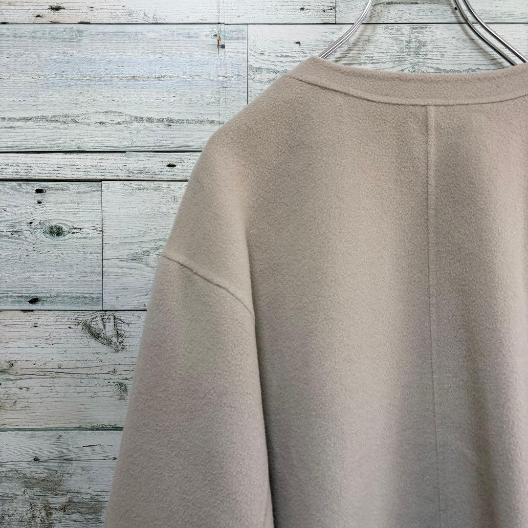 22年モデル　スローブイエナ　HAMILTONダブルフェイスウールショートコート