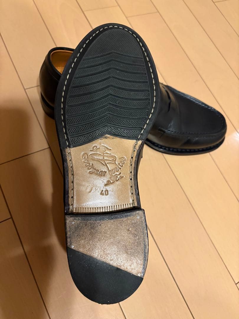 Jalan Sriwijaya ローファー 40 ブラック