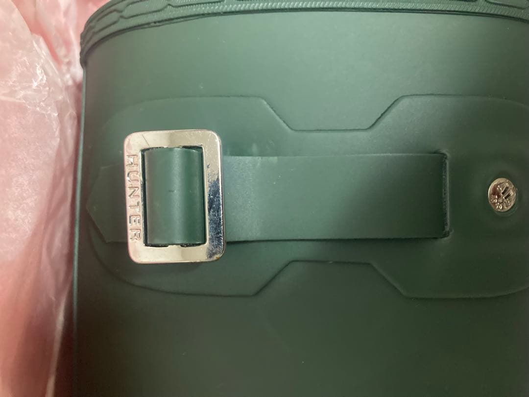 【新品】HUNTER ハンター 長靴 レインブーツ ロングブーツ グリーン 緑