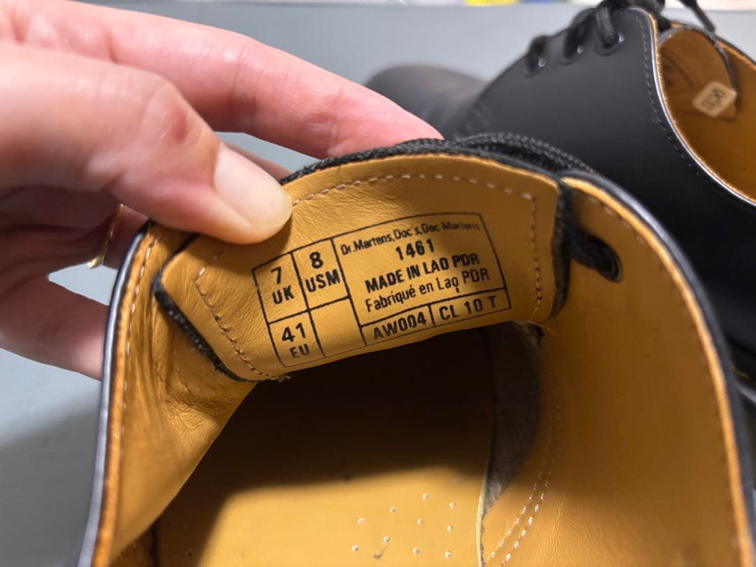 【美品】ドクターマーチン 1461 3ホール 26cm（UK7）