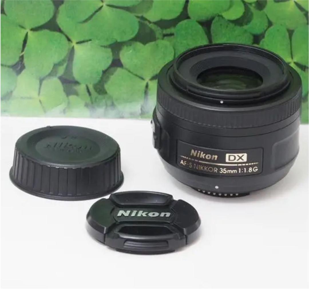 【美品】ニコンNIKKOR 35mm f/1.8G単焦点 ❤️背景ぼかし神レンズ