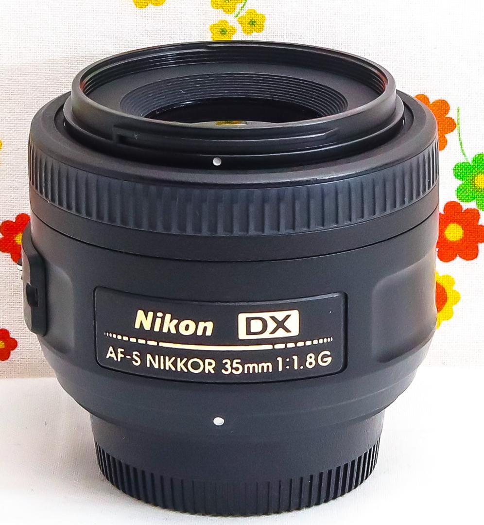 美品☆Nikon AF-S 35mm f/1.8G☆付属品付き♪☆大人気単焦点