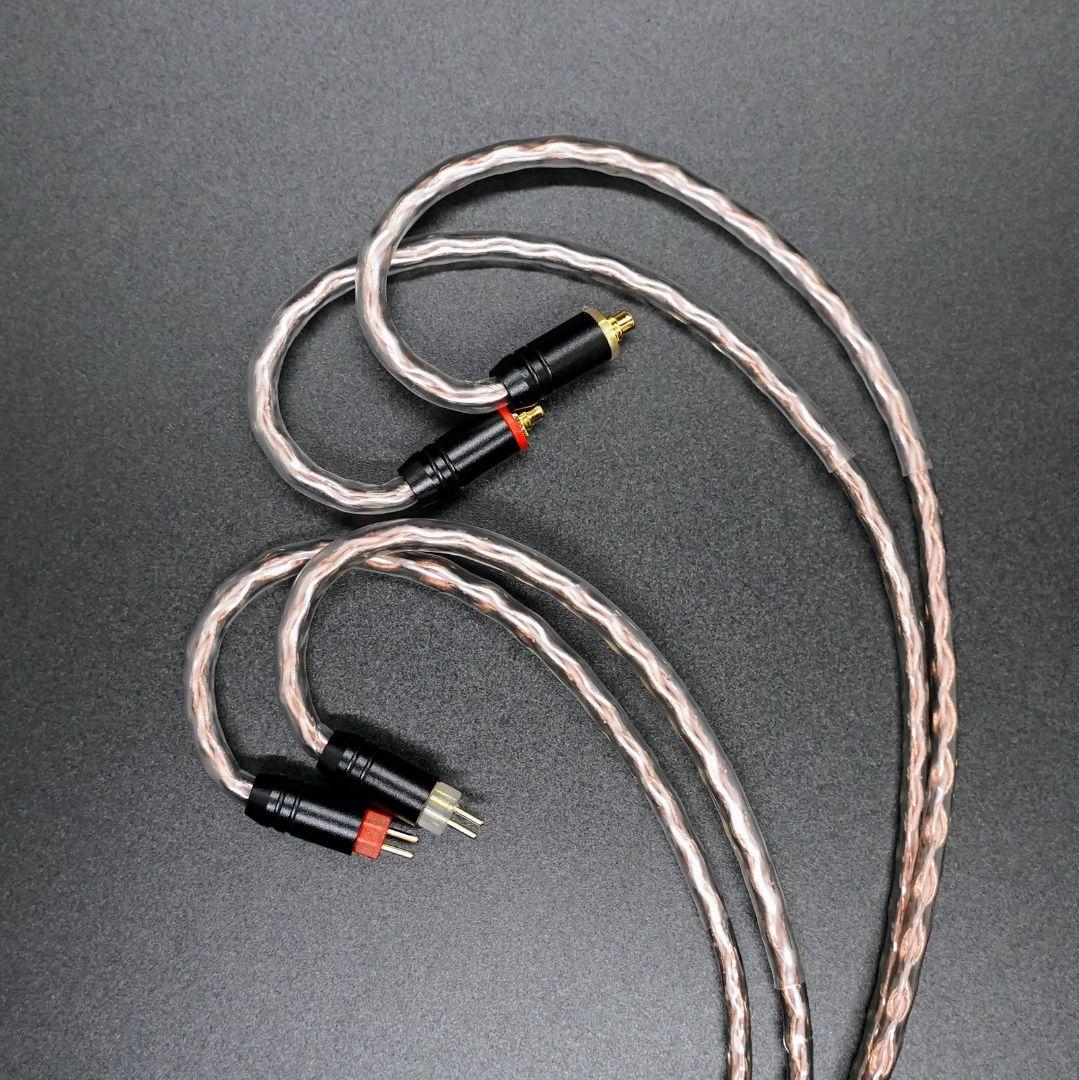 DIYキンバーケーブル最高スペックリケーブル C IEM 2pin/3.5mm