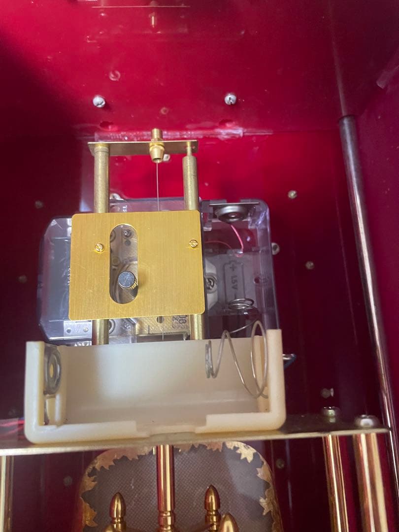 【希少ヴィンテージ完動品】80'sセイコー　レトロ　置き時計　 からくり