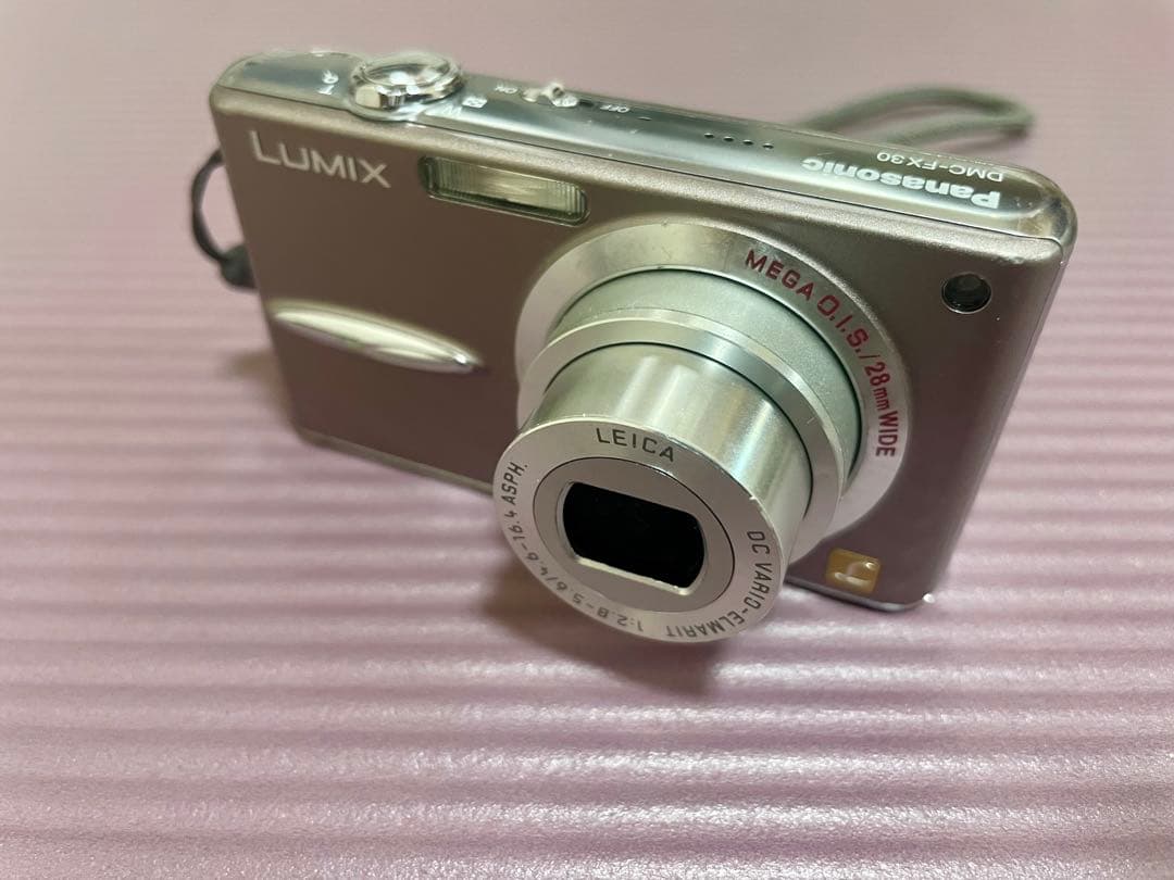 【動作確認済み】Panasonic LUMIX DMC-FX30 付属品付