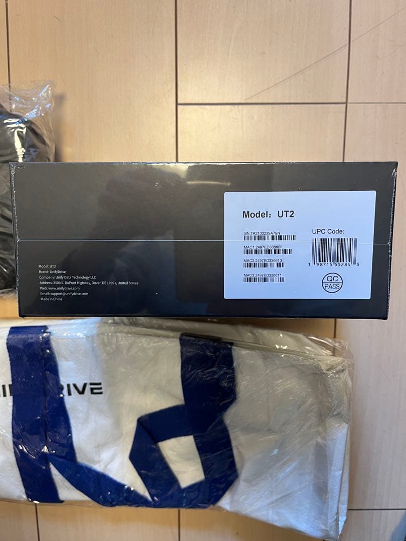 UnifyDrive UT2 新品未使用 SSD無し