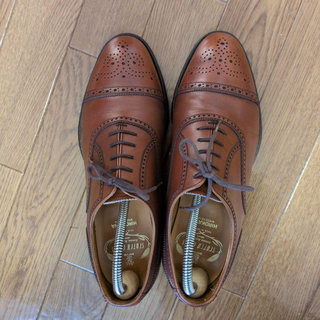 SCOTCH GRAIN ウィングチップ