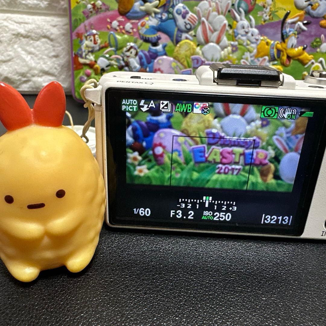 ペンタックスPENTAX Q ホワイト　動作品　中古良品