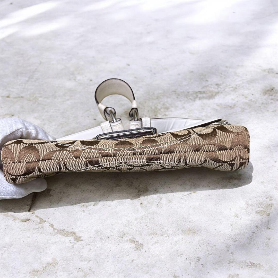 な*み様 【希少】COACH ソーホー パッチワーク シグネチャー パイソン シ