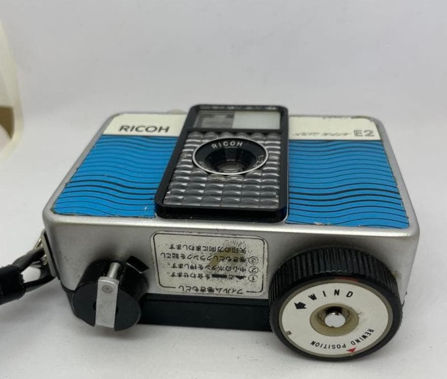 【ジャンク】ケース、ストラップ付 RICOH AutoHalf E2