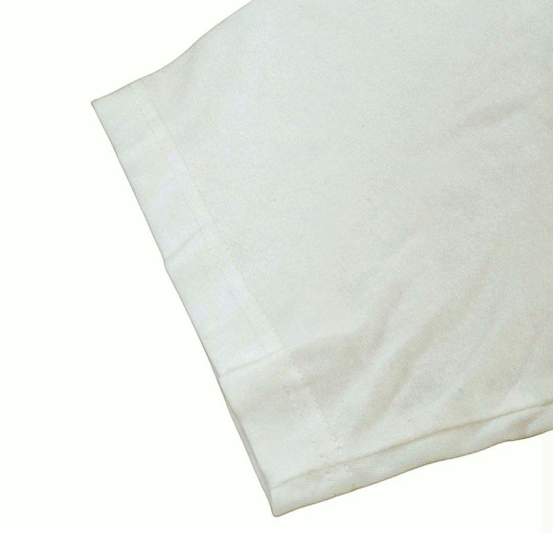 Golfickers ゴルフウェア メンズL 白 半袖Tシャツ アヒル