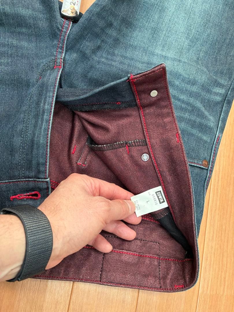 56design × EDWIN 056 ライダー ジーンズ コーデュラ