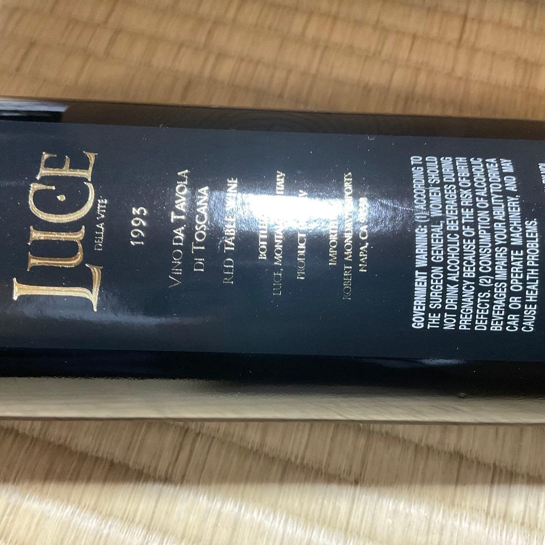 Luce 1993 (木箱付) リリース初年度のボトル　1本