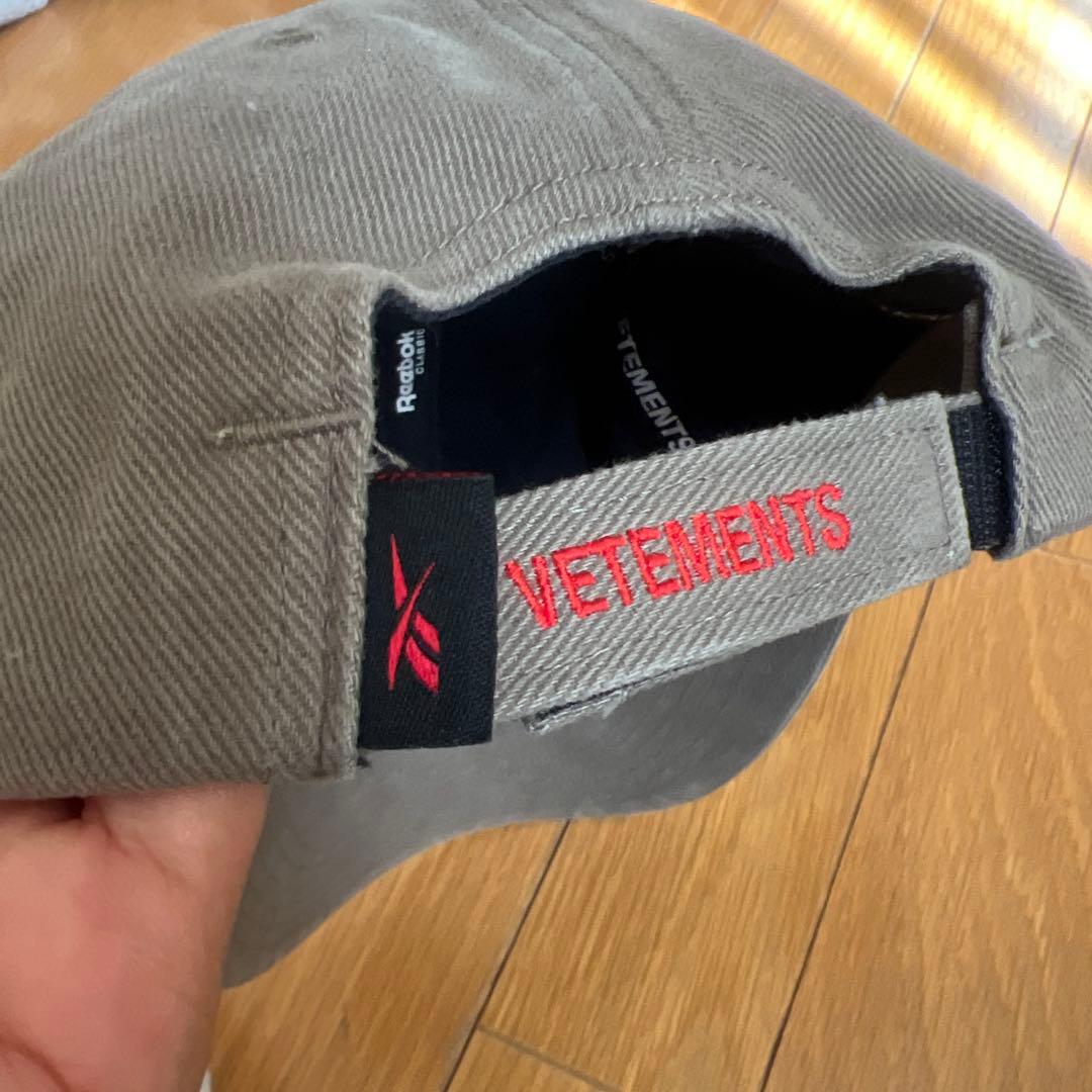 VETEMENTS Reebok フレイムキャップ新品