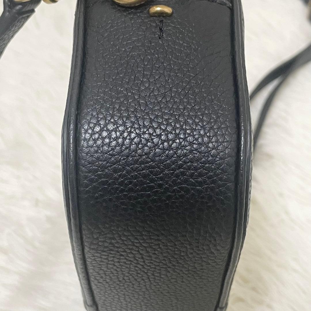 【未使用級】TORY BURCHトリーバーチ ショルダーバッグ ミラー ブラック