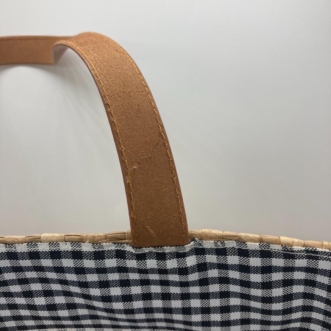 ▼美品　BEAMS BOY 10周年　ディズニー　かごバッグ　ミッキー　ビーズ