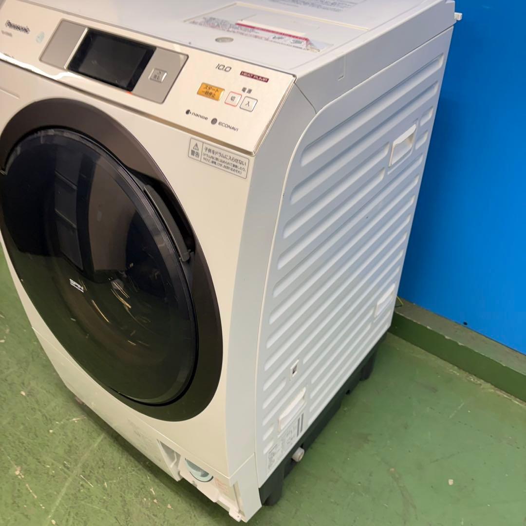 715 ドラム式洗濯機　容量10kg 乾燥6kg 極美品　6ヶ月保証付　左開き