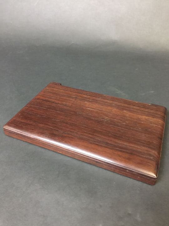 紫檀唐木 文房四寶 文具箱硯入れ 年代物