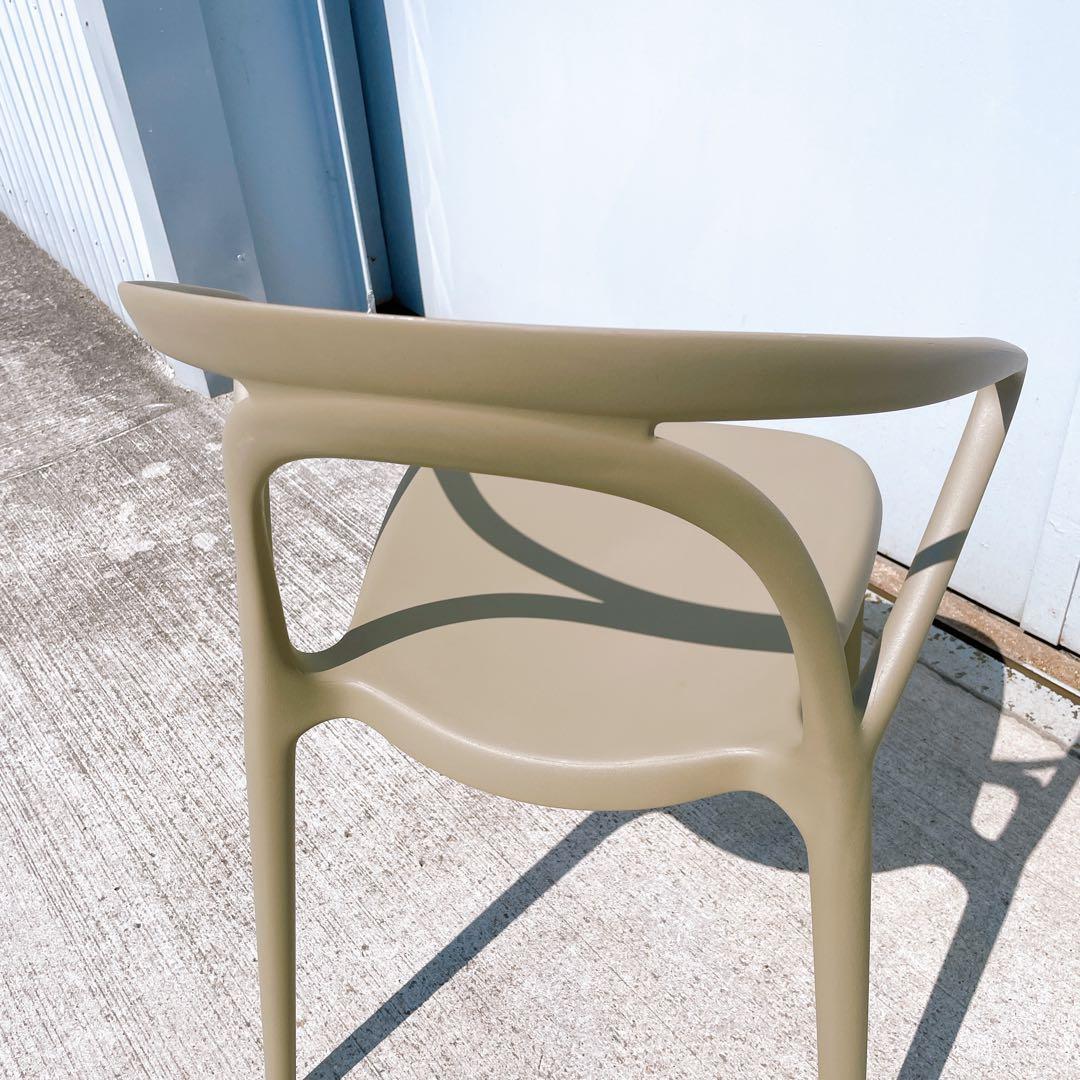 【未使用品】CHERRY エルパソ ダイニングチェア グリーン 2脚セット②