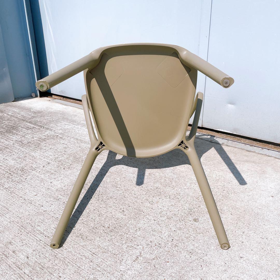 【未使用品】CHERRY エルパソ ダイニングチェア グリーン 2脚セット②