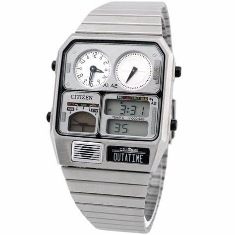 [300本限定] シチズン アナデジテンプ バックトゥザフューチャー