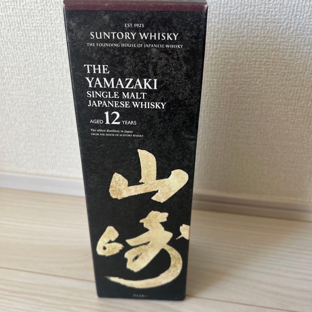 山崎12年ウイスキー　新品