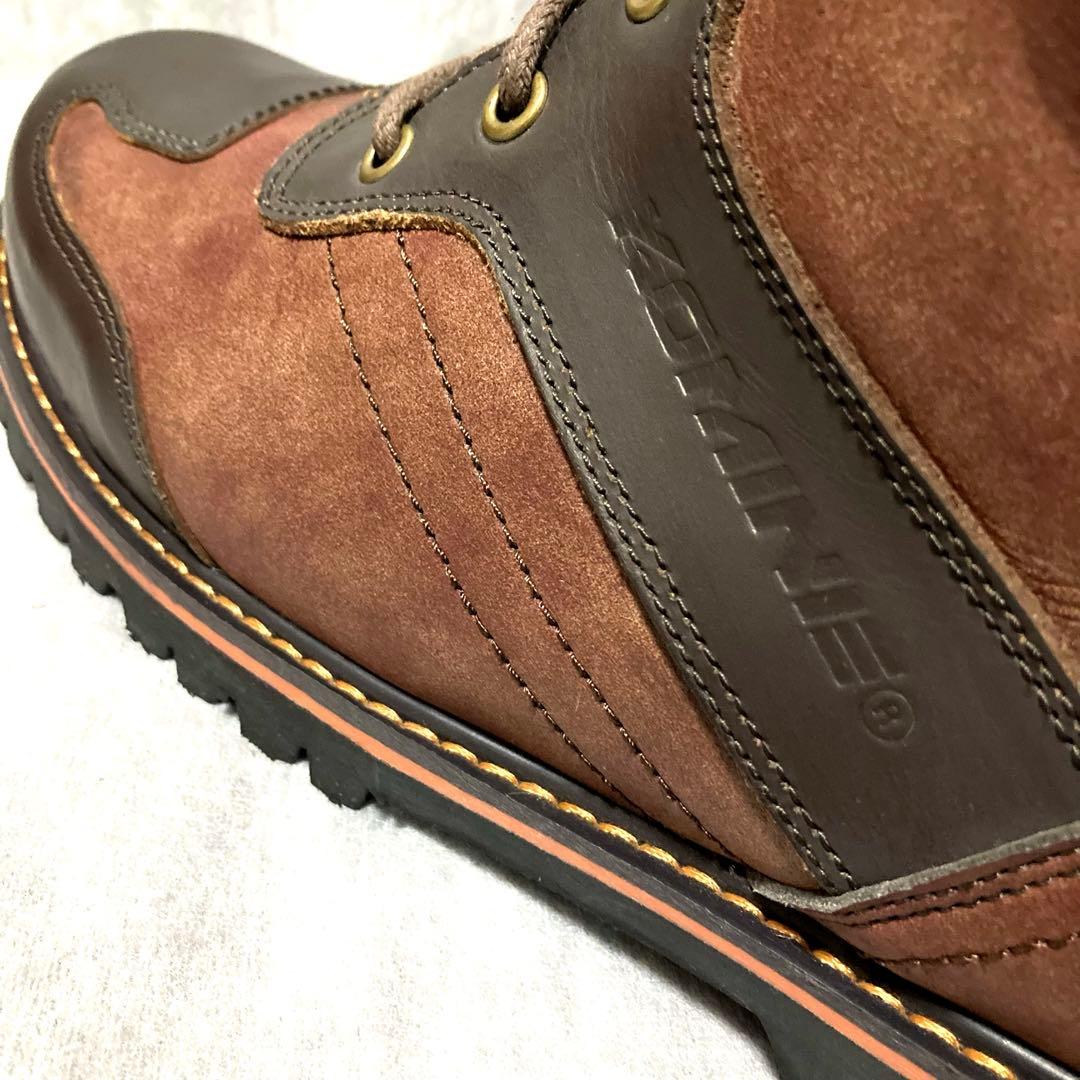 美品 KOMINE コミネ ビンテージライディングブーツ バイク ツーリング 靴