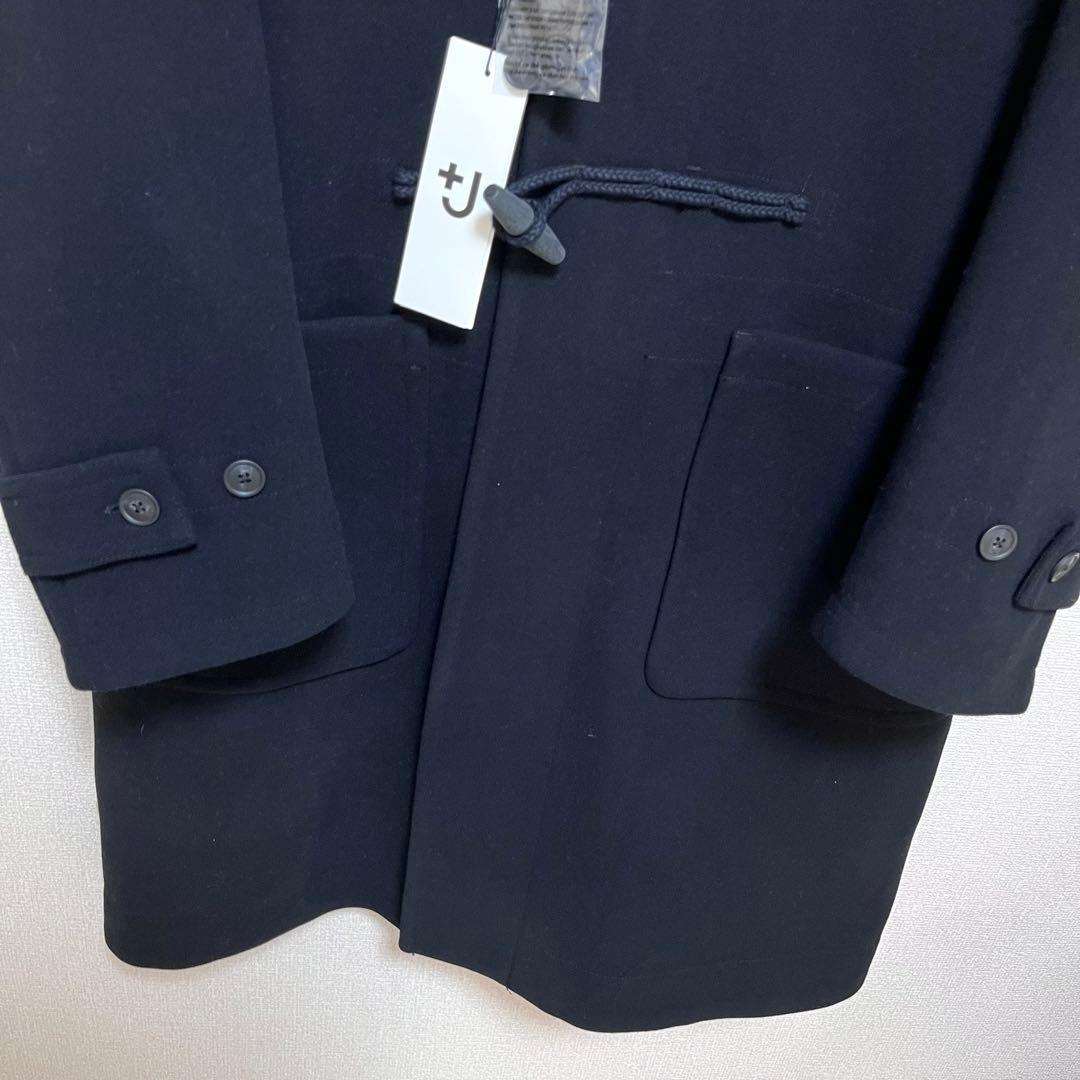 未使用タグ付き UNIQLO ジル•サンダー オーバーサイズ ダッフルコート 黒