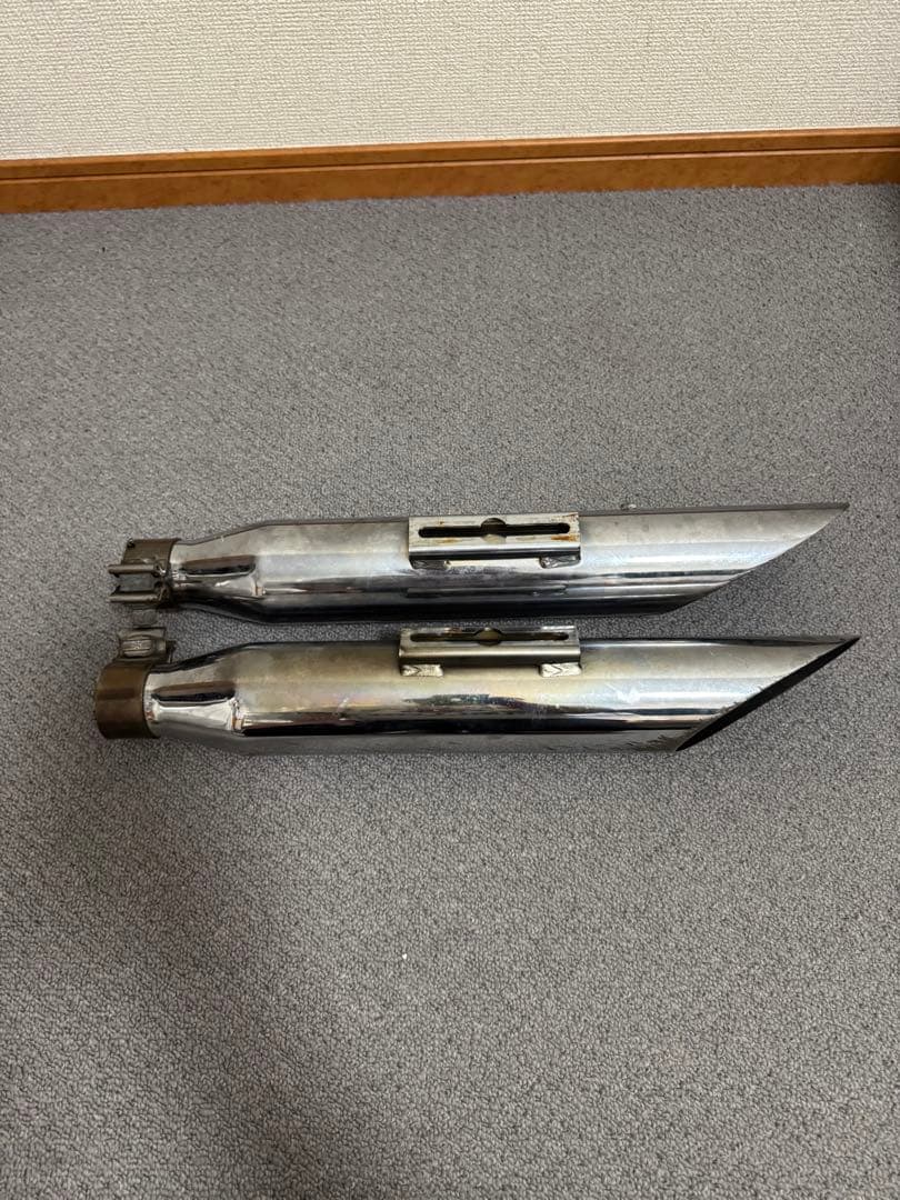 【マサさん】クロームワークス　3インチ　 スリップオン　マフラー　ダイナ