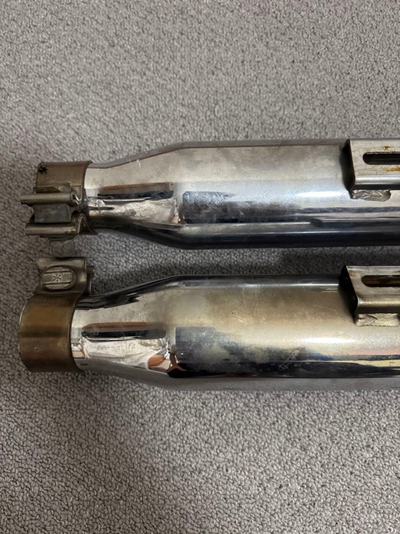 【マサさん】クロームワークス　3インチ　 スリップオン　マフラー　ダイナ