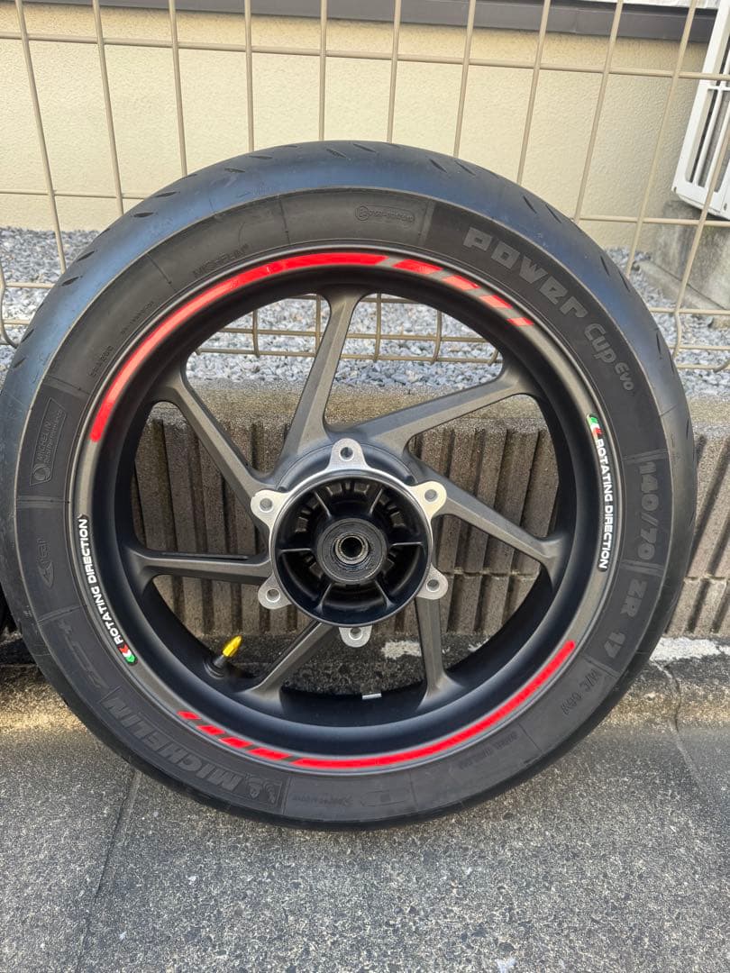 CBR250RR（2023-）純正ホイール ミシュランPower cup evo
