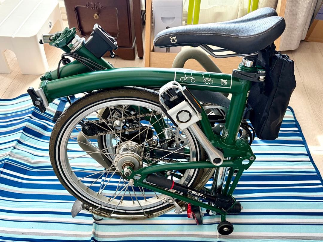 ミニベロ BROMPTON ブロンプトン P6L グリーン