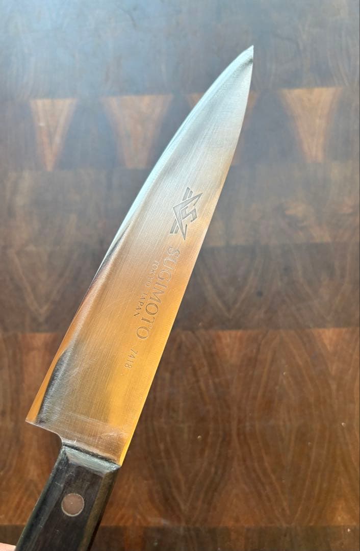 東京　杉本　牛刀　ステンレス　合金　16cm 包丁　　ステンレス　洋包丁