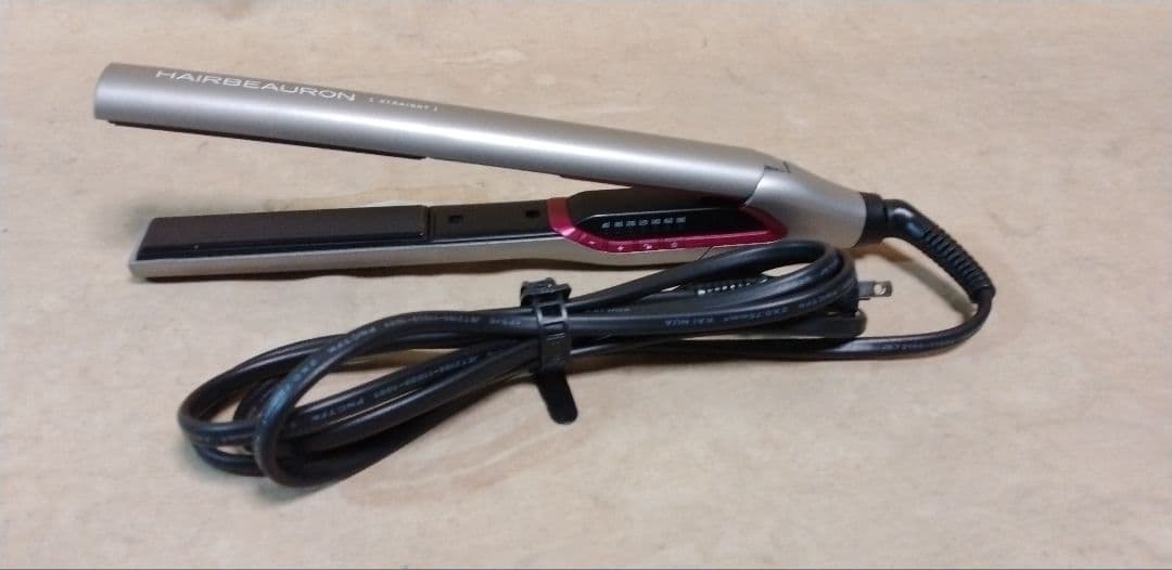 HAIRBEAURON ストレートヘアアイロン シルバー