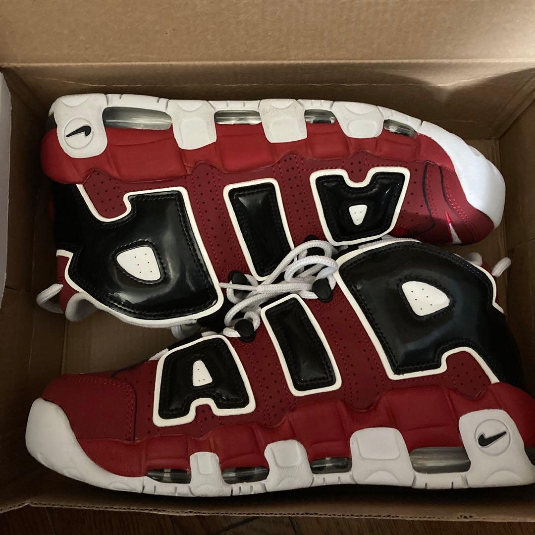 モアテン赤黒27センチAIR MORE UP TENPO