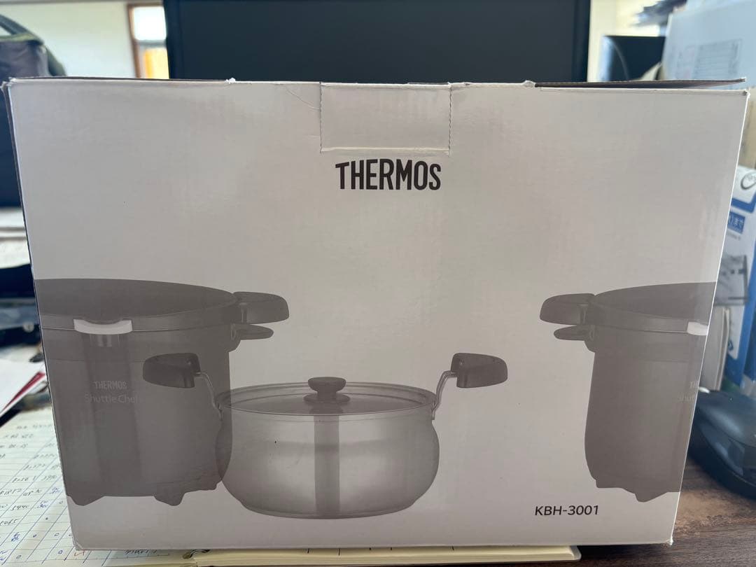 新品 THERMOS Shuttle Chef KBH-3001 真空保温調理機