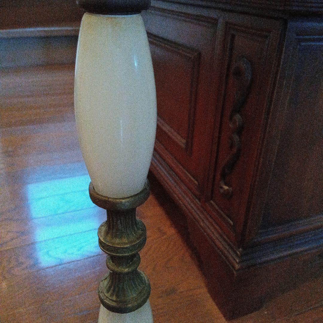 アンティーク ヨーロピアンクリスタルガラス スタンド灰皿