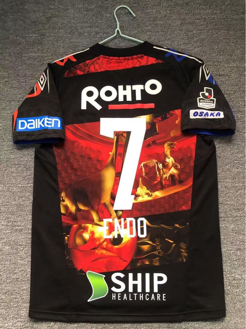 【サイン入り選手支給品】 ★希少★2018ガンバ大阪J1 #7 遠藤選手