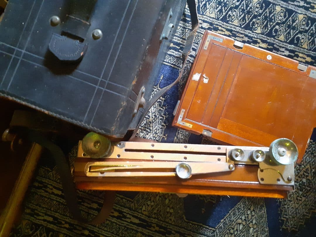 蛇腹のカメラのセットてす